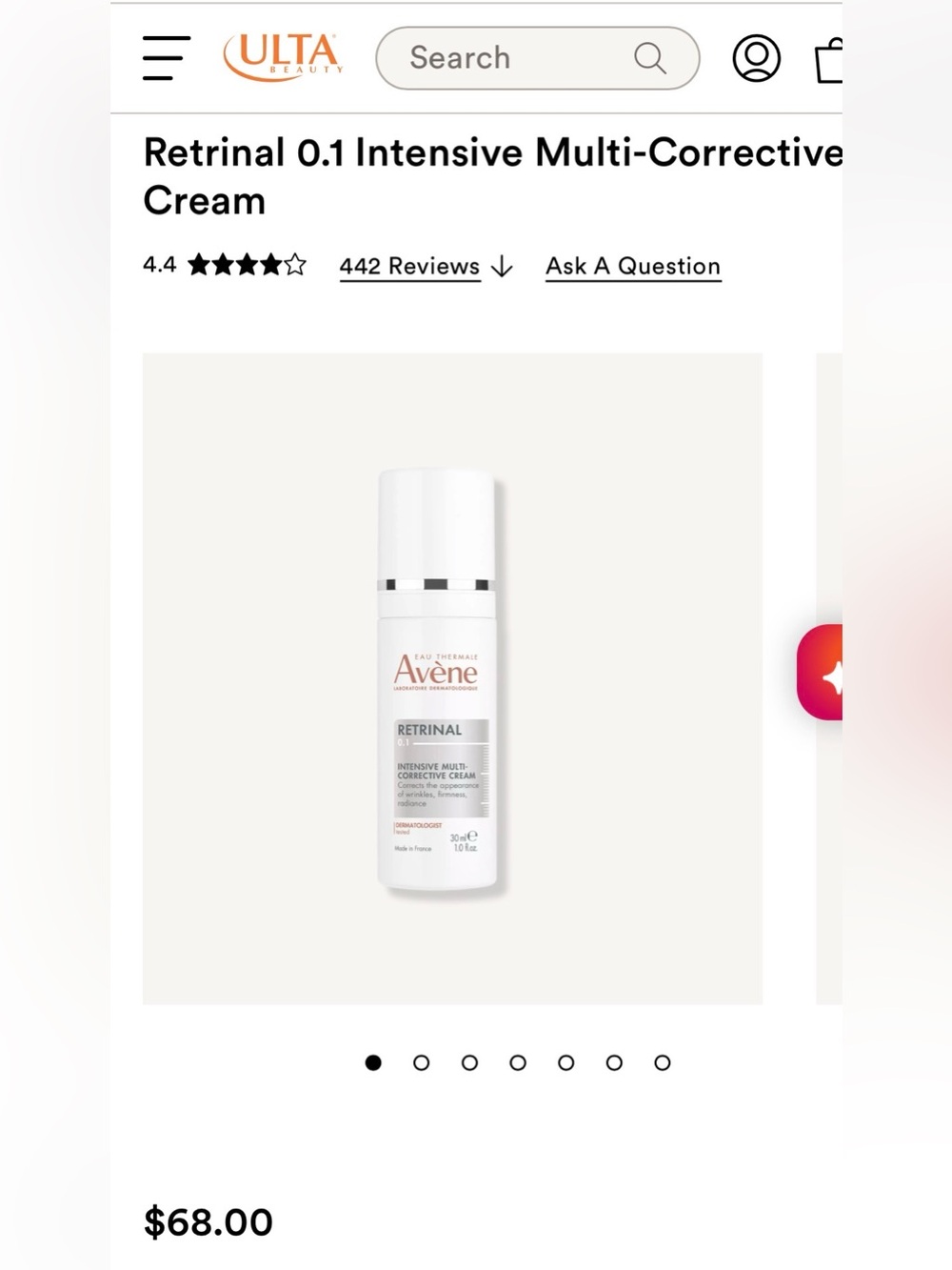 New Retrinal 0.1 Intensive Multi-Corrective Cream